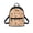 Capybara Orange Pattern, variant on Cows and Flowers Small Backpack with Lightweight Versatile Fashion Backpack Handbag for Gym, Polyester Womens Purse for Hangouts