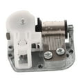thumbnail image 6 of FRCOLOR Music Box Spare Part Grey Wind Up Musical Movement for DIY Music Boxes Making Jewelry Box Accessories, 6 of 8