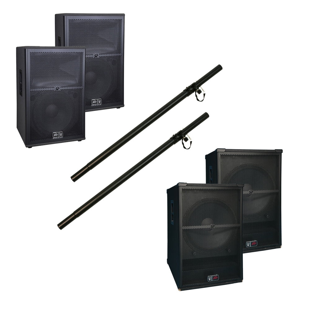 2 Peavey Sp 2 Sp 118 Pro Audio Dj Passive Pa Speaker Sub Package W Stand Walmart Com 2 Peavey Sp 2 Sp 118 Pro Audio Dj Passive Pa Speaker Sub Package W Stand Walmart Com