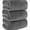 (24 Pack) Gray, variant on Trailmaker Plush Fleece Throw Blankets; Cozy 200 GSM for Living Room, Couch, Bedding 80"L x 60"W (24 Pack Assorted Colors)