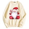 thumbnail image 4 of Men's Christmas Graphic Sweatshirts, Holiday Crewneck Casual Warm Pullover for Men & Women, 4 of 4
