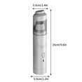 thumbnail image 3 of Fiudx Ofertas del día Aspiradora portátil de mano para coche Aspiradora inalámbrica Aspiradora de mano húmeda y seca, 3 of 3