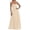 v#49Beige223, variant on Womens Dresses Solid Color Halter Thin Straps Off-Shoulder Chiffon Jacquard Fabric Ankle-Length Slim Fit With Sleeveless Square Neck For Summer Celebrity Party Leisure Dress,Beige,Xs