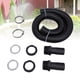 thumbnail image 5 of Kit De Conector De Manguera De Barril De Lluvia, Kit De Conexión De Plástico De Erosión Con Manguera De 39,4 Pulgadas Para Recolección De Agua, Riego De Jardín, 5 of 7