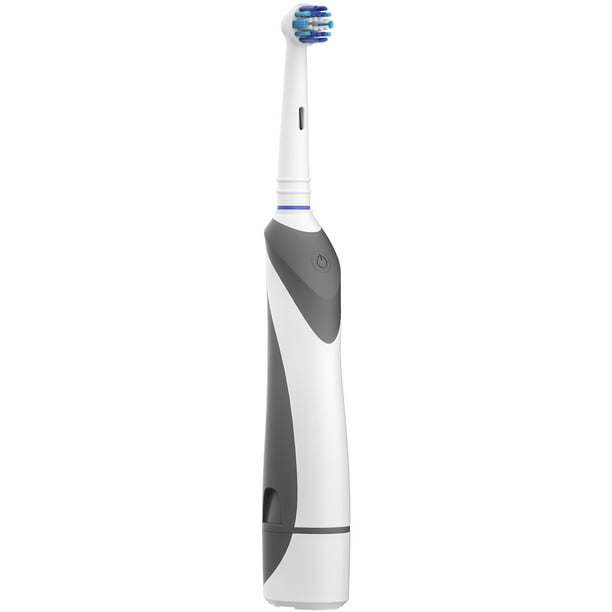Equate easyflex total power battery toothbrush, includes 2 replacement