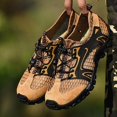 thumbnail image 3 of Mens Outdoor Sneakers Water Shoes Mesh Breathable Slip On Flats Casual Anti-slip, 3 of 3