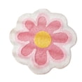 thumbnail image 2 of MMJ Bathroom Rugs Flower Shape Soft Absorbent Antiskid Bath Mat for Bathroom Floor Door 31.5x31.5in, 2 of 6