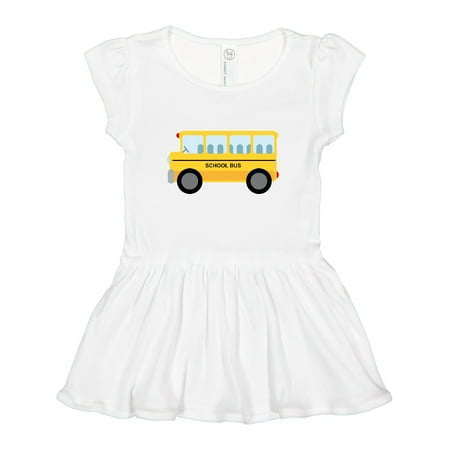 

Inktastic School Bus Gift Baby Girl Dress