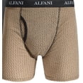 thumbnail image 3 of Alfani Mens 5 Pk Tile & Solid Boxer Briefs Brown Size Small Brown S, 3 of 3