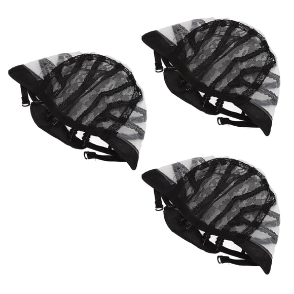 Gorro de malla para peluca BuyWeekMX 3 piezas de nailon transpirable