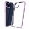thumbnail image 2 of For Apple iPhone 14 Pro Max (6.7") Transparent Hybrid Shockproof Protection Soft TPU Frame and Hard PC Back Slim Fit Phone Case Cover by Xpression - Clear / Purple, 2 of 8