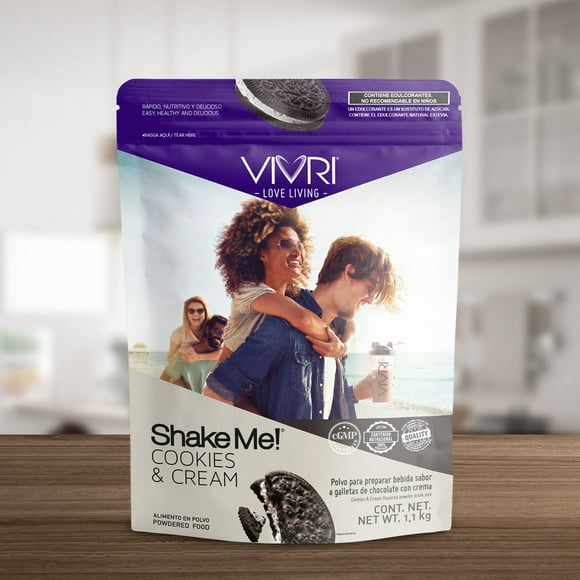 VIVRI Shake Me sabor Cookies and Cream Vivri VIVRI
