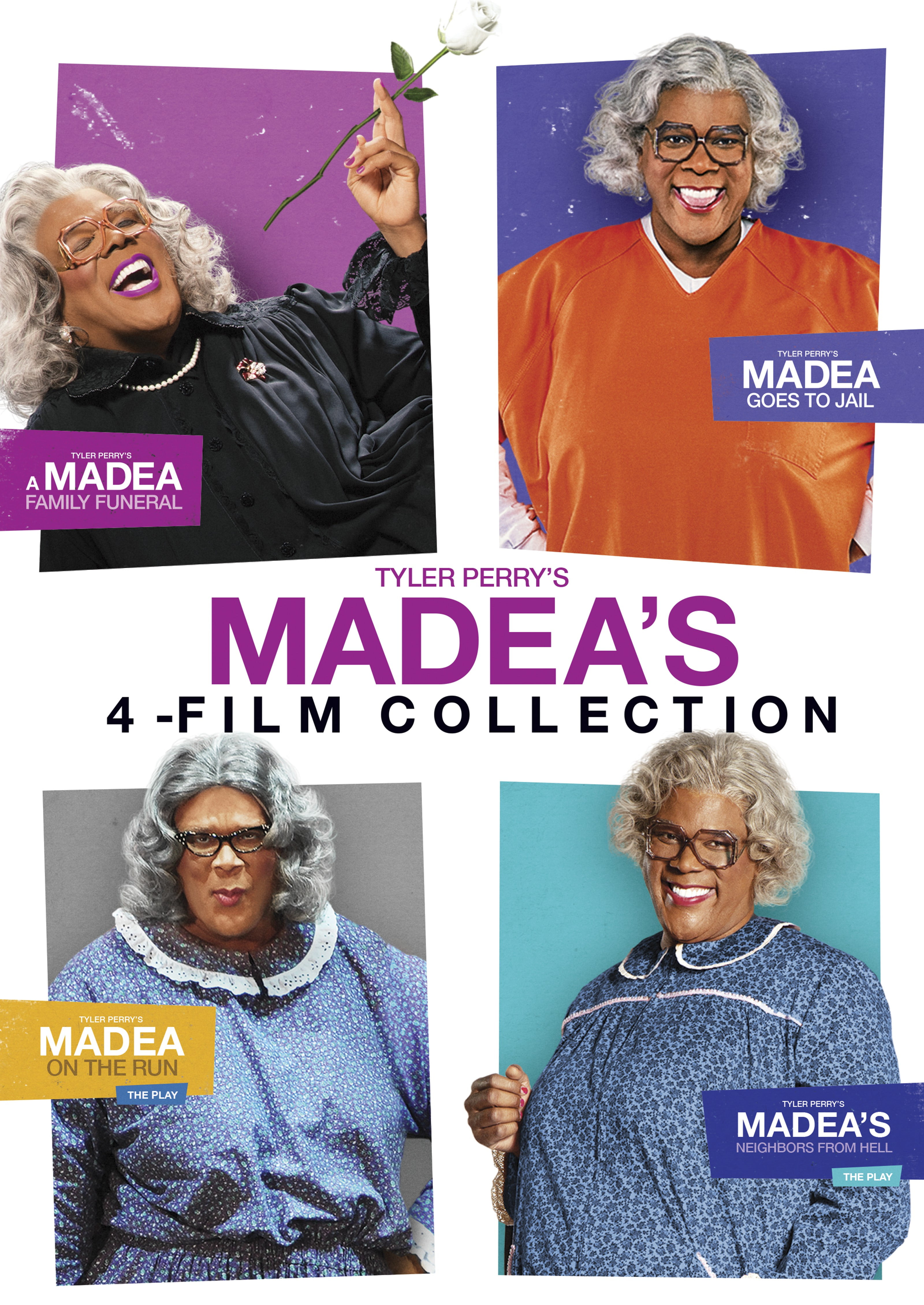 LIONSGATE Tyler Perry Madeas 4 Film Collection (DVD) - Walmart.com