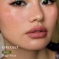 thumbnail image 3 of GIRLCULT Matte Lipstick, High-Pigment Solid Cream Lipstick, Soft Matte Finish, Long-Lasting, Lightweight Velvet Texture, 3 of 6