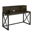 thumbnail image 1 of Xcel Cinnamon Finish Office Desk with Hutch by Home Styles, 1 of 2