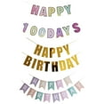thumbnail image 3 of Thinsony Drapeau d'Anniversaire à Lettres Queue de Poisson, 3 of 7