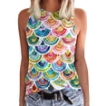 thumbnail image 1 of Cathalem T-Shirts Amples pour Femmes, Col Rond, Manches Courtes, Rose m, 1 of 4