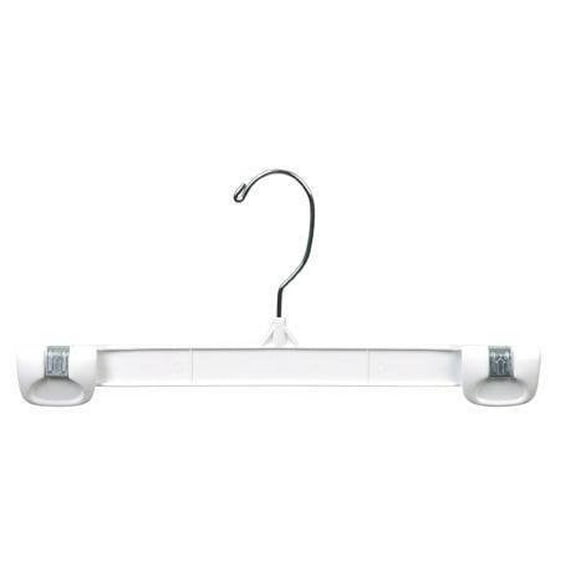Plastic Gripper Hanger w/Swivel Hook - White