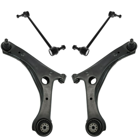 TRQ 4 pc Suspension Kit Control Arms w/ Ball Joints Sway Bar End Links for New PSA63568 Fits select: 2008-2019 DODGE GRAND CARAVAN, 2008-2016 CHRYSLER TOWN & COUNTRY
