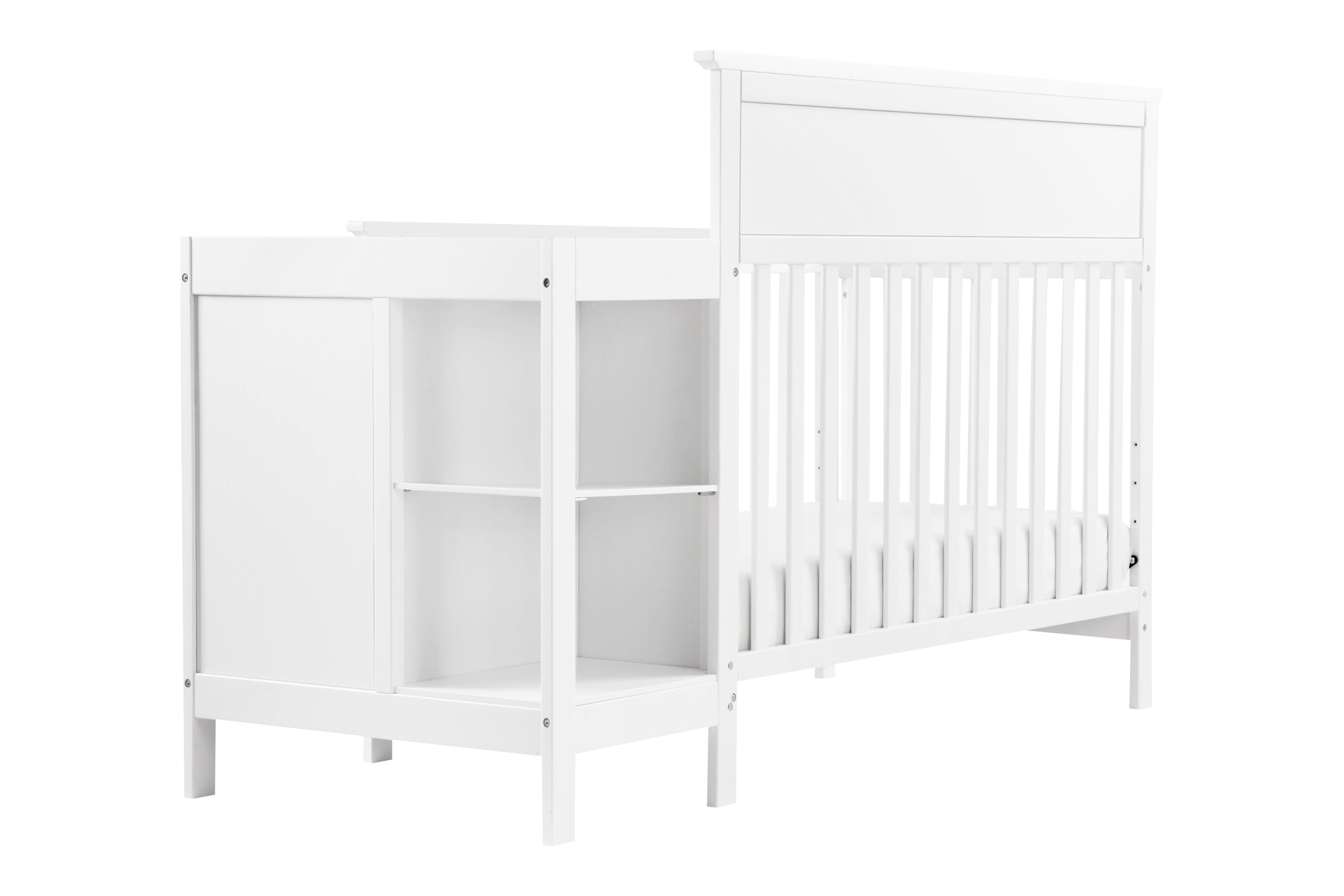 Davinci Autumn 4-in-1 Convertible Crib and Changer, White