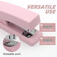 thumbnail image 3 of Juego de engrapadora UPSIME rosa con capacidad de 25 hojas y 2000 grapas, 3 of 5