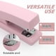 thumbnail image 3 of Juego de engrapadora UPSIME rosa con capacidad de 25 hojas y 2000 grapas, 3 of 5
