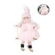 thumbnail image 3 of Muñeco de peluche colgante navideño de esquí, decoración para el hogar, suministros para fiestas (rosa), 3 of 7