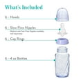 thumbnail image 5 of Evenflo Feeding Vented + BPA-Free Tinted Glass Bottles, 5 of 5