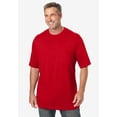 thumbnail image 4 of KingSize Men's Big & Tall Shrink-Less Lightweight Pocket Crewneck T-Shirt, 4 of 6