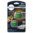 thumbnail image 2 of Febreze AUTO Air Freshener Vent Clip Tropical Breeze Scent, .06 oz Car Vent Clip, Pack of 2, 2 of 12