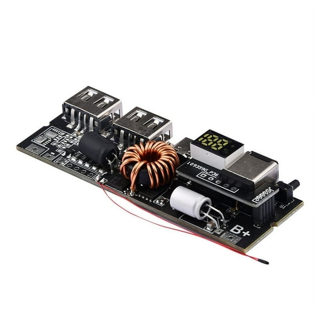 PD 4S 100W Power Bank 6-Port 21700 Two-Way Fast Charging Mobile Power Module for High Capacity 18650 Battery Assemble