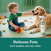 EcoVenger Mite Killer 16 OZ Spray, Kills Dust Mites, Scabies, Bird Mites, Chiggers, Poultry Mites, Spider Mites for Residential, Plant, Animals & Birds, Plant-Based and Non-Toxic