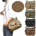 thumbnail image 1 of Canvas Tool Bag Canvas Electrician Tool Bag Multifunctional Portable Hand Tool Storage Carry Bag For Can Hold Many Tools Crossbody Bag And Schoolbag, 1 of 9