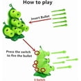 thumbnail image 3 of Plants and Zombies Toys Action Figures Zombies Toys Great Gifts for Kids and Fans,Birthday and Christmas Party（Pea pods+5 arrows）, 3 of 5