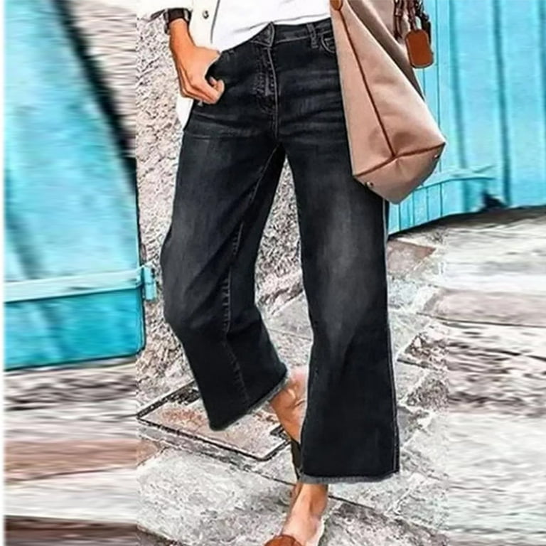 GHSOHS Jeans for Women Jeggings Black Denim Pants Womens Jeans