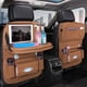 thumbnail image 1 of Organizador de asiento de coche con bandeja plegable - Bolsa de almacenamiento de cuero PU para el asiento trasero, accesorio multifuncional de 24x18 pulgadas para automóvil, 1 of 7