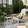 thumbnail image 3 of Paradise 2-Piece Set Classic Folding Adirondack Chair with Outdoor Side Table, 3 of 8
