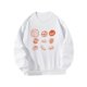 thumbnail image 5 of Sudadera con cuello redondo para mujer, ropa de regalo estampada para deportes de primavera, uso diario Blanco Yuyangstore Sudadera Mujer, 5 of 8