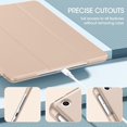 thumbnail image 6 of for iPad 9th/ 8th/ 7th Generation Case 10.2 Inch (2021/2020/2019 Release), 10.2 iPad Case 9th/ 8th/ 7th Gen Cover, Slim Smart Cover with Translucent Hard Shell Back -Stone, 6 of 14