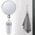 thumbnail image 6 of WEIWEIGG Extendable Towel Holder for Bathroom, Retractable Kitchen Hand Towel Hook, Adhesive Stainless Steel Towel Clip Hanger Over The Door, Space-Saving Towel Rack for Kitchen Cabinet,Silver, 6 of 6
