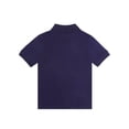 thumbnail image 2 of Smith's American Girls' S/S Stretch Pique Polo Shirt Color: navy Size: 10 - 12, 2 of 3