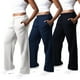 thumbnail image 1 of Pantalones deportivos Common Stitch, 3 unidades, forro polar, pernera ancha, 1 of 7