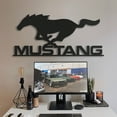 thumbnail image 4 of LaModaHome Mustang Metal Car Emblem, 4 of 5