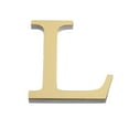 thumbnail image 5 of Tuvgenk Gold Letter Stickers Letter L Deco Stickers Suitable for Living Rooms and Bedrooms Scrapbooking Stickers, 5 of 5