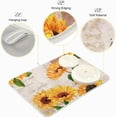 thumbnail image 2 of Coffee Mat Vintage Sunflower Coffee Bar Accessories for Coffee Maker Coffee Machine Coffee Pot Espresso Machine Dish Rack Absorbent Dish Drying Mat Dishes Drainer Pad 16 x 18 Inch, 2 of 6