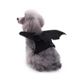thumbnail image 1 of -m-Alas de murciélago para mascotas, disfraz de Halloween, negro, genial, para perro, gato, murciélago negro, para cambiarse, 1 of 5
