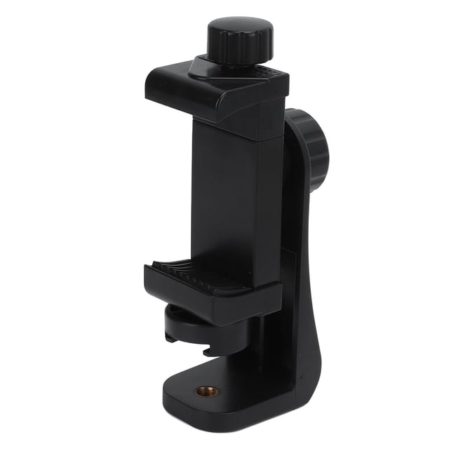 Soporte para trípode de teléfono, soporte para teléfono con orificio para tornillo de 1/4 de pulgada para trípode, soporte para teléfono inteligente, diseño personalizado