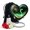 #1 Snake, variant on Yatskia Green Snake at Forest Large Cremation Urns for Human Ashes Adult Mother and Father, Decorative Memorial Urn for Ashes Adult Male, (Heart Large, 8 Inch)