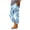 Blue A3, variant on Edvintorg Womens Lounge Pants Plus Size Fashion Printed Elastic Waisted Loose Casual Trouser with Pockets Women Clothes Purple XXXL