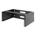 thumbnail image 1 of StarTech.com 4U Wall Mount Rack, 19 Pouces Wall Mount Network Rack, 13.78 Pouces Deep (Low Profile), Wall Mounting Patch Panel Bracket for Network Switches, IT Equipment, 44lb (20kg) Capacity 4U - Équipement de Réseau Rack (WALLMOUNT4) - Support de Montage pour Appareil Réseau - Montable au Mur - - - 19 Pouces, 1 of 4